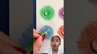 LUKISAN TETESAN AIR art painting drawing satisfying artwork reaction [upl. by Shannen]