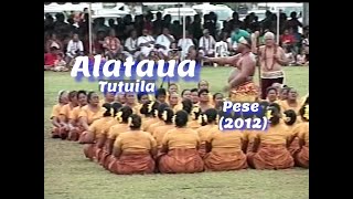 ALATAUA TUTUILA  Lāuga Pese amp Taualuga 2012 [upl. by Shaylynn]