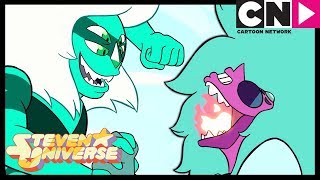 Steven Universe  Alexandrite vs Malachite  Super Watermelon Island  Cartoon Network [upl. by Oirifrop]