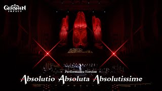 Absolutio Absoluta Absolutissime  Parting of Light and Shadow MV  Genshin Impact MV [upl. by Annahsohs]