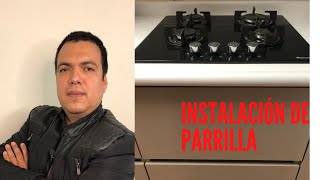 Cómo instalar parrilla eléctrica de empotrar en cocina [upl. by Ecnerolf]