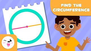 How to Calculate the Length of the Circumference  Calculating Skills for Kids [upl. by Rivalee]