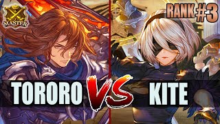 GBVSR 🔥 Tororo Siegfried vs Kite 2B 🔥 High Level Gameplay [upl. by Yeneffit]