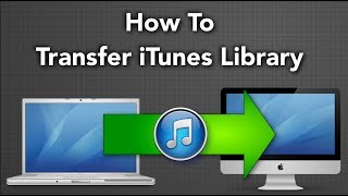 How To Backup and Transfer iTunes Library From One Computer to Another [upl. by Eruot]