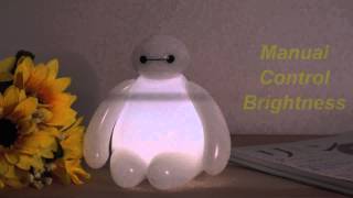 BIG HERO 6  Baymax USB LED Lamp [upl. by Llekcir]