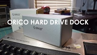 ORICO Aluminum USB 30 Hard Drive Docking Station Review 6818US3 [upl. by Dahij630]