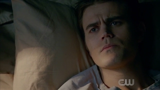 The Vampire Diaries 8x13  Stefan at the hospital he doesnt image a future with Caroline HD [upl. by Adnarim]