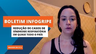 Infogripe Queda nos casos de SRAG e predomínio do Rinovírus em crianças [upl. by Eelyek]