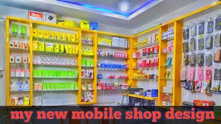 Mobile shop furniture designMobile Shop design [upl. by Attenborough568]