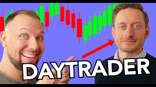 Träffar en DAYTRADER Han jobbar med daytrading och svarar på era frågor [upl. by Thetes]