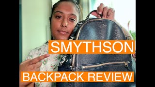 Smythson Backpack Review [upl. by Alyn]