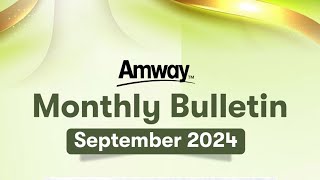 Amway September2024 Offers New Launched Product amp Promotion Amway Monthly Bulletin September2024 [upl. by Stavros]