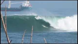 Gabriel Villaran at El Buey  2015 Wipeout of the Year Entry  XXL Big Wave Awards [upl. by Enyahs]