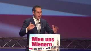 HC Strache  Rede zum 34 Landesparteitag der FPÖ Wien am 23112014 [upl. by Cirilo]