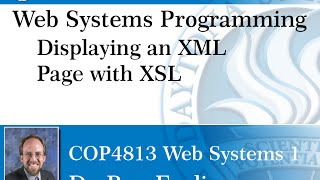 Web Programming  XML and XSL [upl. by Felske241]