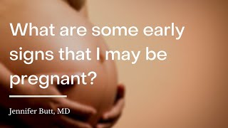 What are some early signs that I may be pregnant  wikiHow Asks an OBGYN [upl. by Ludovick650]