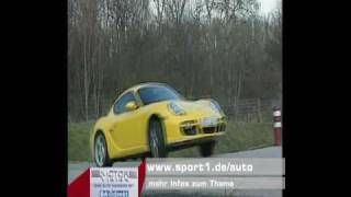 Porsche Cayman S Track Test [upl. by Adnorrehs55]