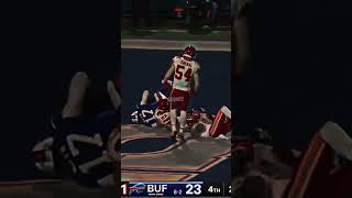 JOSH ALLEN ENDS THE undefeated CHEIFS😱nfl shorts joshallen [upl. by Priest43]