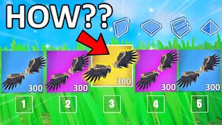 WINGS ONLY Challenge in Fortnite [upl. by Aret302]