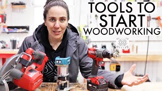 What Tools Do You Need to START Woodworking Beginner Woodworking Tool List [upl. by Attah]