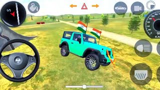 Dollar Song Modified 😈 Mahindra Thar  Indian Car Simulator 3D  Car Game 3D [upl. by Ainit]