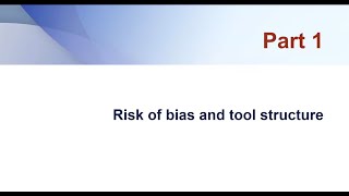 RoB 20 A revised tool to assess risk of bias in randomized trials pt4 [upl. by Michaella205]