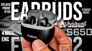 Audionic Signature S650 Earbuds With ENC  Best Airpods In Pakistan Under 5000 [upl. by Bruni]