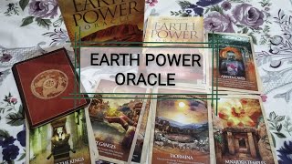 Earth Power Oracle by Stacey Demarco  Unboxing  Flipthrough  First Impression [upl. by Yssor379]