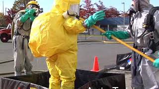 HAZMAT Decontamination  Decontamination Procedures [upl. by Borries]