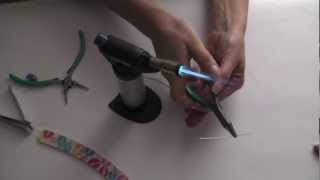 Wire wrapping tutorial  wisiorek [upl. by Ecinna721]