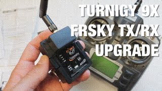 Turnigy 9X FrSky Transmitter Upgrade and Binding with TBS Discovery and DJI Naza [upl. by Cailly483]