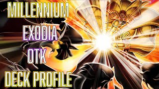 YUGIOH Exodia Millennium OTK Deck Profile AUG 2024 [upl. by Tremayne]