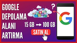 Google Depolama Alanı Nasıl Satın Alınır  Google Depolama Alanı Satın Alma [upl. by Lebasy565]