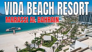 Vida Beach Resort  Marassi Al Bahrain 🇧🇭  Food amp Travel by Marie [upl. by Ayotol]