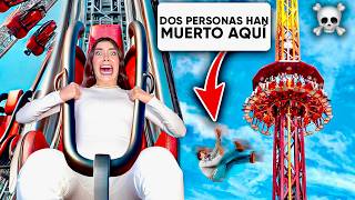 ☠️ SOBREVIVÍ A LAS ATRACCIONES MÁS PELIGROSAS DE DISNEY🎢 ¿POR QUÉ TIENEN 1 ESTRELLA 😱 Lulu99 [upl. by Nireil]