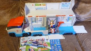 PAW PATROLLER Paw Patrol vehicle opening unboxing review Unboxalot 245 [upl. by Kaz]