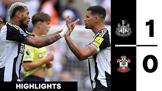 Newcastle United 1 Southampton 0  Premier League Highlights [upl. by Gnehp88]