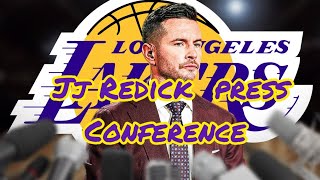 Lakers JJ Redick Press Conference LIVE [upl. by Ammadis]