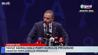 ANAHTAR PARTİ AÇILIŞ PROGRAMI [upl. by Mame]