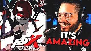 Reacting to Persona 5 The Phantom X Opening Animation I NEED THIS GAME NOW [upl. by Domenico]