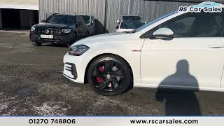 VOLKSWAGEN GOLF GTI DSG  RS Car Sales ml19 [upl. by Stillman]