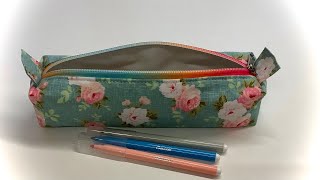 Coudre une petite trousse à crayons 🖍️ couture Madalena [upl. by Sampson348]