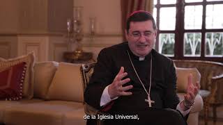 Entrevista exclusiva con el Nuncio Apostólico en Colombia monseñor Paolo Rudelli [upl. by Asen646]