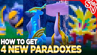 How to Get 4 New Paradox Pokemon  Indigo Disk Perrins Quest [upl. by Aniweta824]