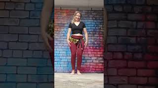 Belly Dance Moves  Hips amp Shimmy bellydance shimmy tutorial shorts shortvideo shortsfeed [upl. by Arramat474]