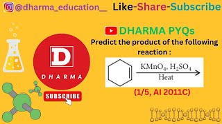 Predict the product of the following reaction  Cyclohexene KMnO4 H2SO4 Heat to [upl. by Nerland]