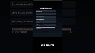 Did you know this about the useParams hook in Nextjs nextjs reactjs [upl. by Forrester]