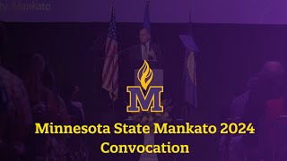 Minnesota State University Mankato President and Provosts Convocation Fall 2024 [upl. by Erreit]