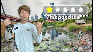 I Fished The WORST Rated Lakes In Texas [upl. by Eilsel]