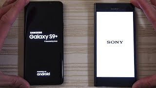 Galaxy S9 Plus vs Sony Xperia XZ Premium  Speed Test [upl. by Nosiaj]